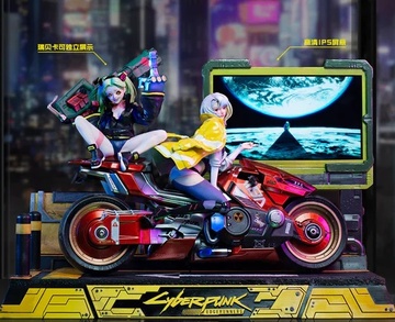 Lucyna Kushinada, Rebecca (Lucy, Rebecca & Yaiba Kusanagi CT-3X Deluxe), Cyberpunk: Edgerunners, Individual Sculptor, Pre-Painted